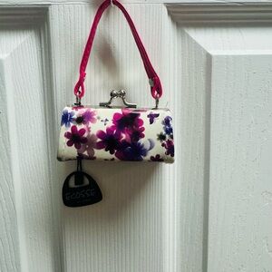 Floral Women's Bag - Pink and Purple By Ecosse